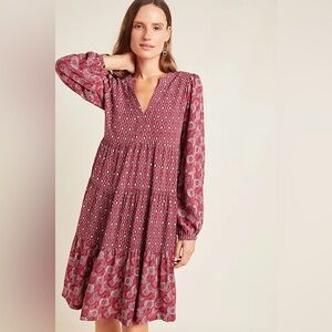 Maeve by Anthropologie Amber Tiered Tunic